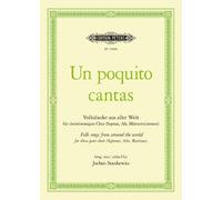 Various Composers Jochen S Un poquito cantas (Mixed Voice Choir) (Sheet Music)