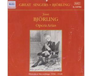 Various Composers Jussi Bjorling: Opera Arias (CD) Album