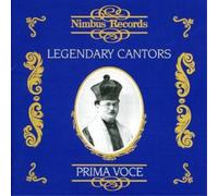Various Composers Legendary Cantors (CD) Album