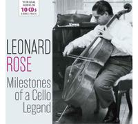 Various Composers Leonard Rose: Milestones of a Cello Legend (CD) Box Set