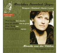 Various Composers Musickes Sweetest Joyes (Van Der Velden) (CD) Album