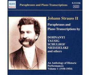 Various Composers Paraphrases and Piano Transcriptions (CD) Album