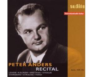 Various Composers Peter Anders: Recital (CD) Album
