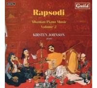 Various Composers Rapsodi - Albanian Piano Music Vol. 2 (Johnson) (CD) Album