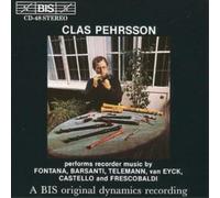 Various Composers Recorder Music (Pehrsson) (CD) Album