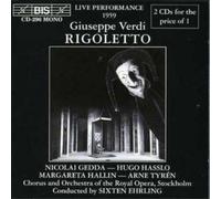 Various Composers Rigoletto (Ehrling, Orchestra of Royal Opera Stockholm) Album