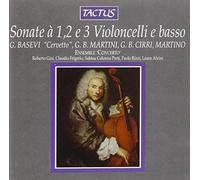 Sonate A 1,2 & 3 Violoncelli e Basso: Basevi, Martini, Cirri, M... (Audio Cd)