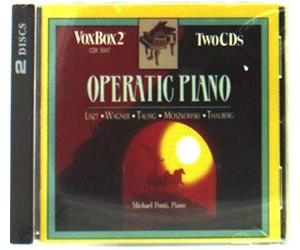 Various Composers The Operatic Piano (CD) Album
