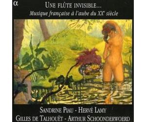 Various Composers Une Flute Invisible... (Piau, Lamy, Talhouet) (CD) Album