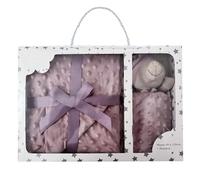 various Coperta Neonato Trucco con Doudou Orsetto | Set regalo nascita, copertina 80 x 110 cm e doudou 24 x 24 cm, morbida in poliestere