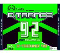 Various D.Trance 92 (Incl.d-Techno 49) (Paperback)