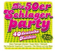 Various Die 50er Schlagerparty-40 Deutsche Kulthits (CD)