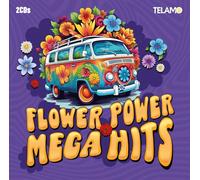 VARIOUS FLOWER POWER MEGA HITS CD NUOVO