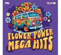 VARIOUS FLOWER POWER MEGA HITS CD NUOVO