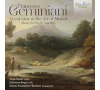 Francesco Gemin Francesco Geminiani: Good Taste in the (CD) (PRESALE 18/07/2025)