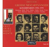 Various Great Mozart Singers Vol. 4 (CD) Album