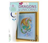 Various I Love Cross Stitch - Dragons & Unicorns (Tascabile)