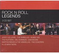 Various; Jryy Lee Lewis, Bobby Vee, The Shirelles, Del Shannon, Tommy Roe, The Coasters, The Platters - ROCK N ROLL LEGENDS - VARIOUS
