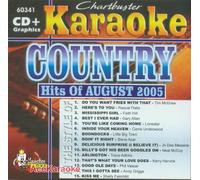 Various - Karaoke Country Hits of August