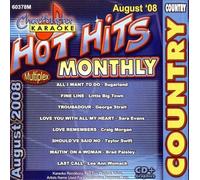 Various - Karaoke Hot Hits Country Augus