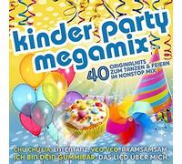 Various Kinder Party Megamix - Die CD für den Geburtstag, Fasching und die (CD)