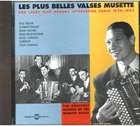 Various - Les Plus Belles Valses Musette - CD - F72z