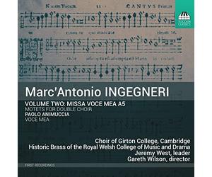 Various - Marc Antonio Ingegneri: Missa Voce Mea A5, Motets for double choir, Vol. 2
