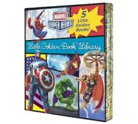 Various Marvel Super Heroes Little Golden Book Library (Mixed Media Product)