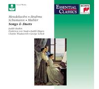 Various Mendelssohn, Brahms, Schumann & Mahler: Songs and Duets (CD)