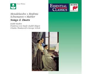 Various Mendelssohn, Brahms, Schumann & Mahler: Songs and Duets (CD)
