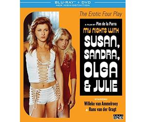 Various `My Nights With Susan, Sandra, Olga & Julie [Blu-Ray/Dvd]` Blu-Ray NUOVO