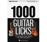 Various Not Ava 1000 Guitar Licks. Includes Media Online: The Ultimate Li (Book)