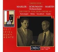 Various - ORCHESTERLIEDER