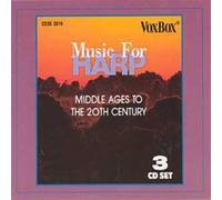 Various Performers Music for Harp: Middle Ages to the 20th Century (CD) Box Set