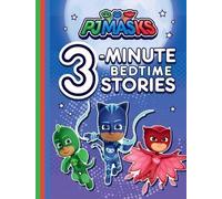 Various Pj Masks 3-Minute Bedtime Stories (Copertina rigida) Pj Masks