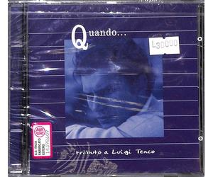 Various - Quando...Tributo A Luigi Tenco CD WEA 1994 Stampa Italiana