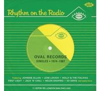 Various - Rhythm On The Radio - Oval Records Singles 1974-1987 - CD - E72z