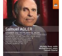 Samuel Adler Samuel Adler: Chamber and Instrumental Music (CD) Album