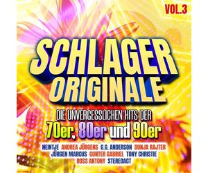 Various Schlager Originale - Die unvergesslichen Hits der 70er, 80er und 90er Vo