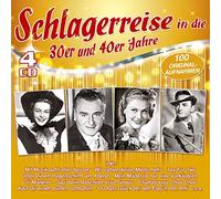 Various Schlagerreise in die 30er & 40er Jahre - 100 Originalaufnahmen (CD)