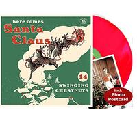 Various Artists Here Comes Santa Claus: 14 Swinging Chestnuts (Vinyl LP)