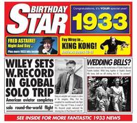 Various - See Listing - 80th Birthday Gifts For Women - 1932 Birthday Card and 1932 Chart Hits CD