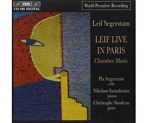 Various Segerstam/leif Live in Paris (CD) Album
