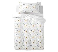 various Set copripiumino double-face per neonati 60 x 120 cm, 100% cotone, con copripiumino e federa. Completo copripiumino 90 x 120 cm con federa 60 x 40 cm (Zabra)