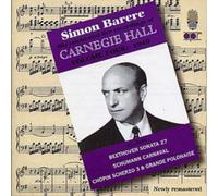 Various Simon Barere at Carnegie Hall Vol. 4: 1949 (CD) Album