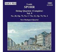 Various String Quartets Nos. 20 and 21 (New Budapest Quartet) (CD) Album