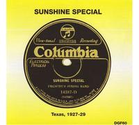 Various - Sunshine Special Texas 1927-1929