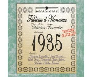 Various tableau d'honneur de la chanson française de l'année 1935 (CD)