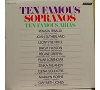 VARIOUS TEN FAMOUS SOPRANOS & ARIAS vinyl record