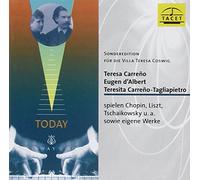 Various - Teresa Carreno, Eugen d'Albert und Teresita Carreno-Tagliapetro play Chopin, Liszt, Tschaikowsky
